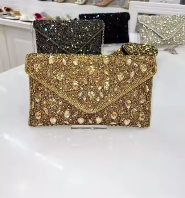Lyra Textured Clutch - Image 2