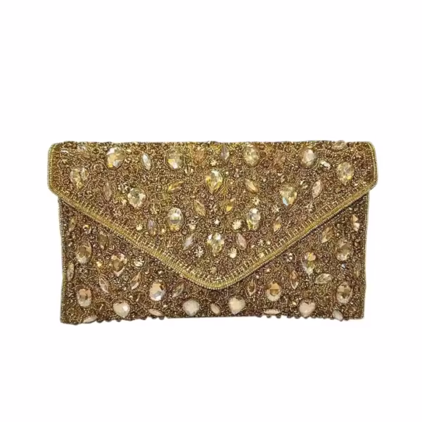 Lyra Textured Clutch