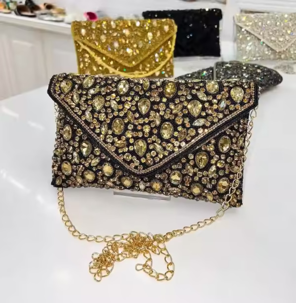 Lyra Textured Clutch - Image 5