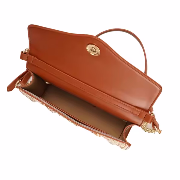 Freya Quilted Flap Bag - Image 3