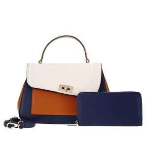 Aubrey Curved Zip Shoulder Bag