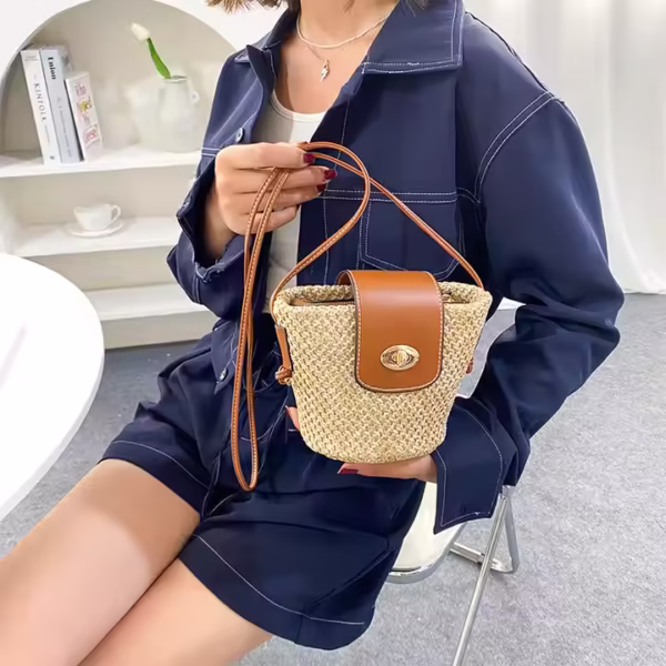 Monaco Woven Crossbody - Image 4