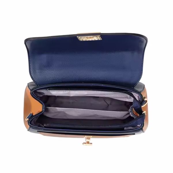 Aubrey Curved Zip Shoulder Bag - Image 4