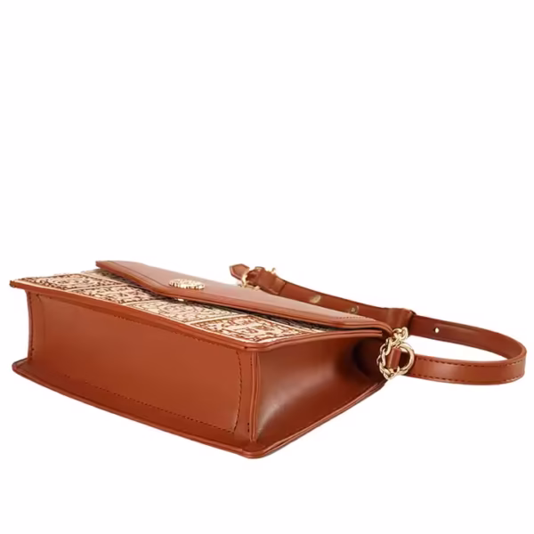Freya Quilted Flap Bag - Image 2