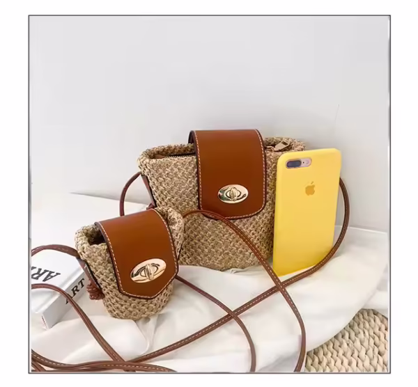 Monaco Woven Crossbody - Image 2