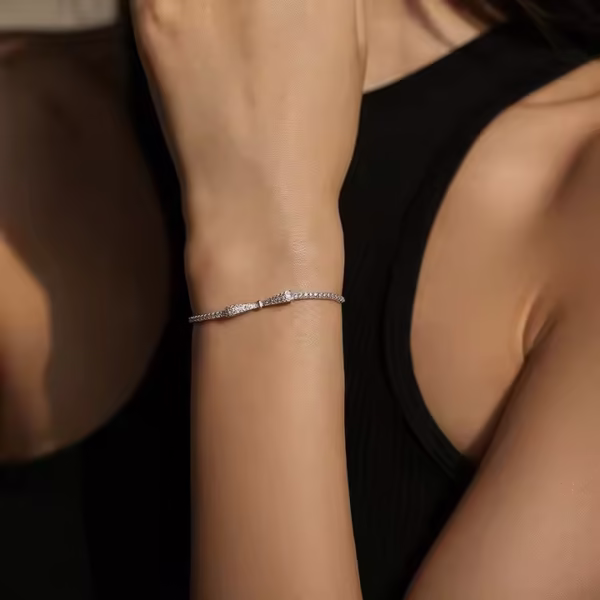 Sterling Silver Charm Bracelet - Image 3