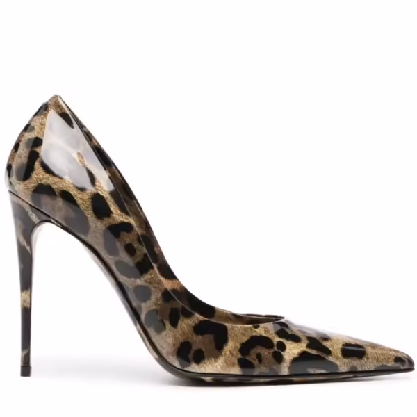 Faux Leather Pumps - Image 7
