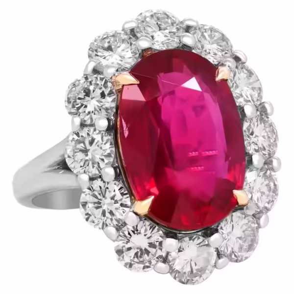 Ruby Cocktail Ring - Image 4