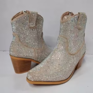 Low Heel Ankle Boots
