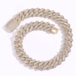 Baguette Diamond Necklace