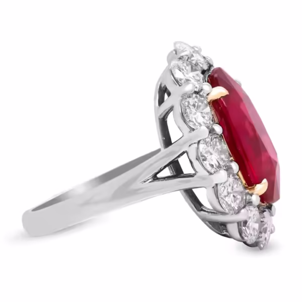 Ruby Cocktail Ring - Image 3